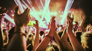 Concert audience 720s